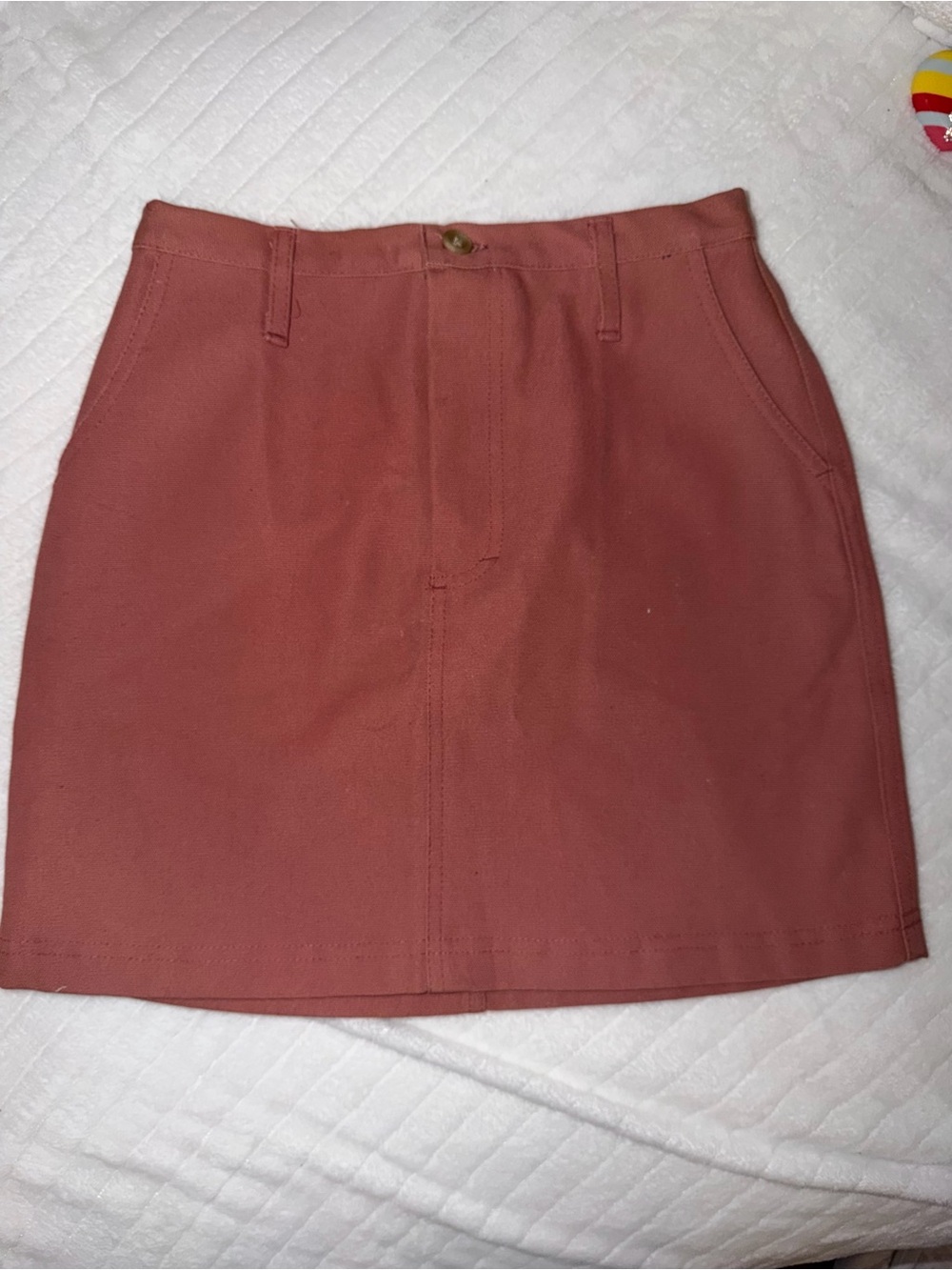 Urban Renewal Dusty Rose Mini Skirt